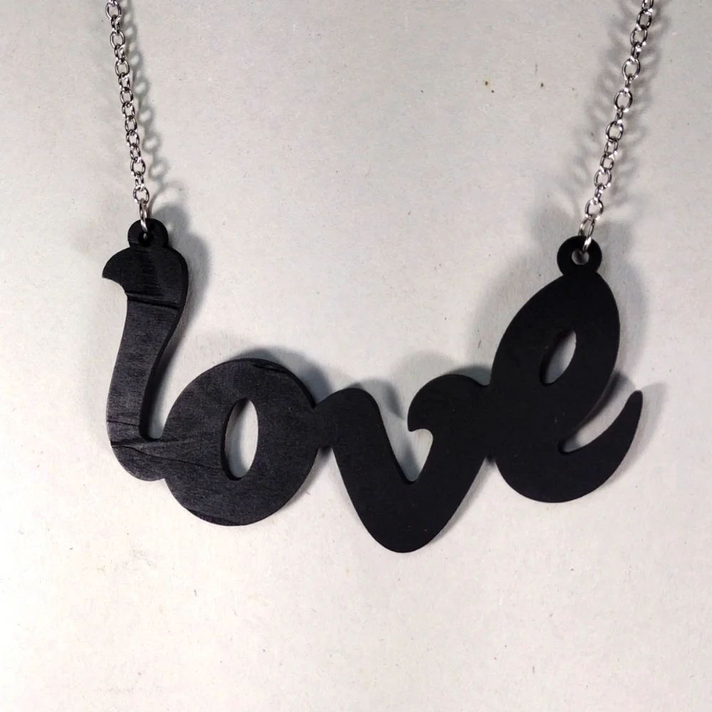 Women's Stunning Polished Silver tone Black 